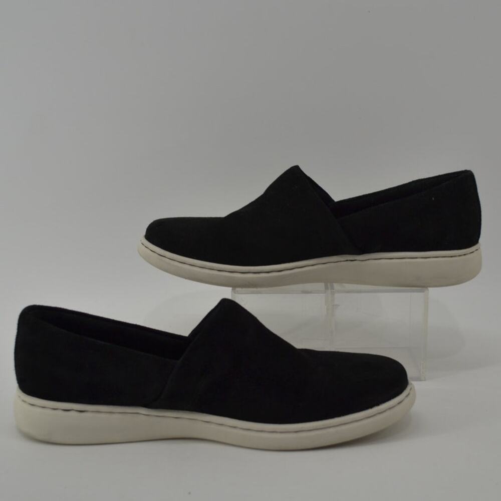 Born Womens Size 11 Sneakers Black Suede Casual Comfort - Picture 7 of 12
